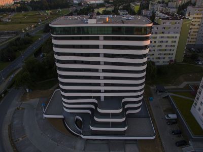 Budynek mieszkalny wielorodzinny z częścią usługową – handlową, parkingiem podziemnym w Rzeszowie